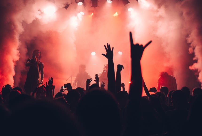 Menschen Im Konzert